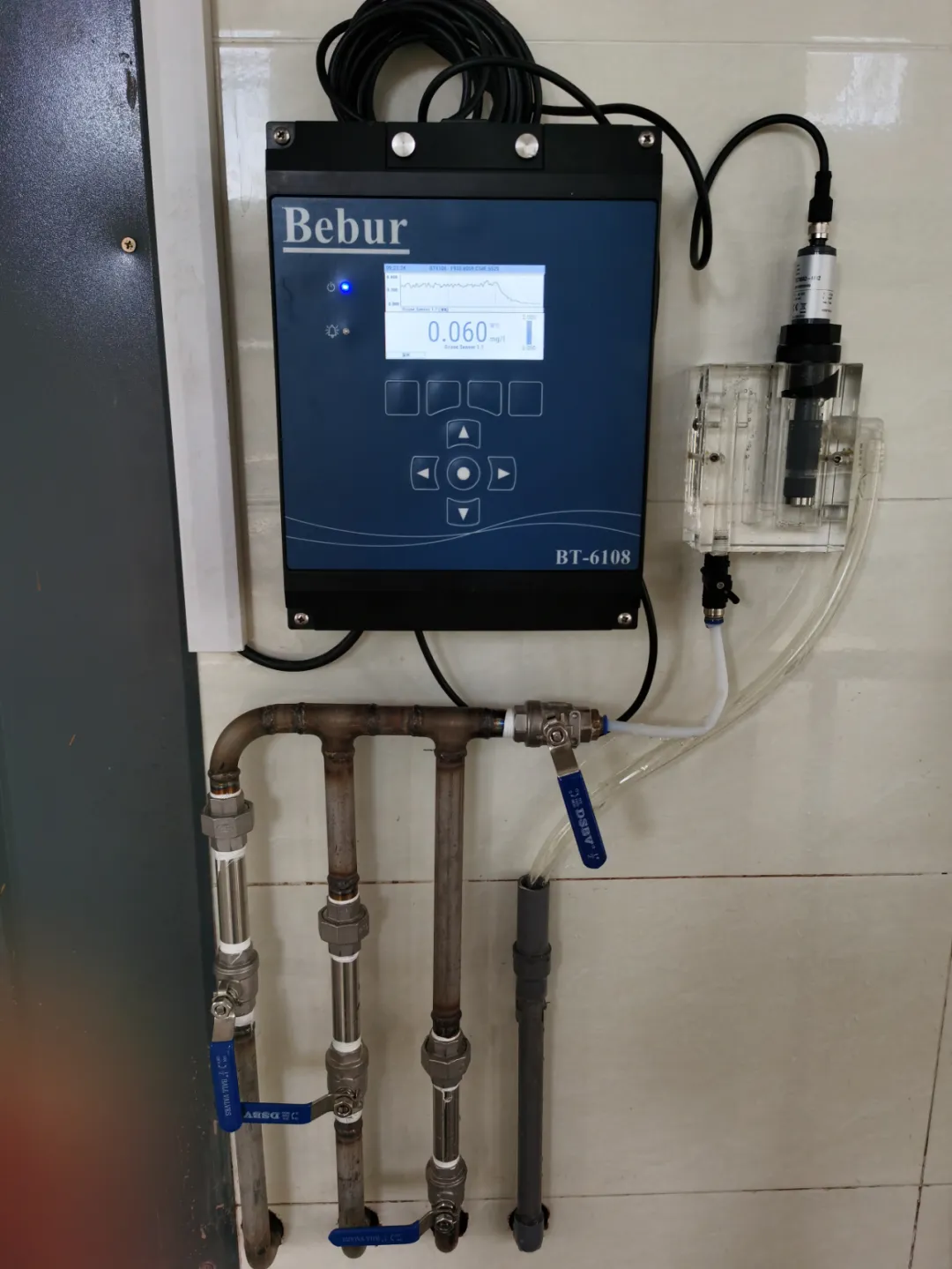 浄水場向けオンライン消毒剤分析